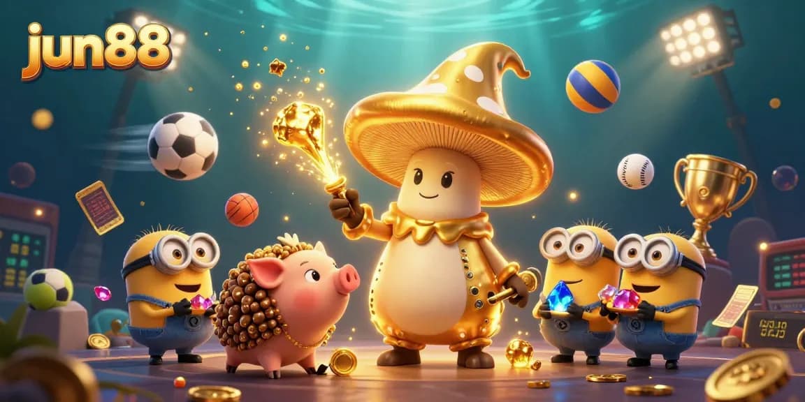 Experience thrilling sports betting excitement at jun88 with golden magic and dynamic game elements.