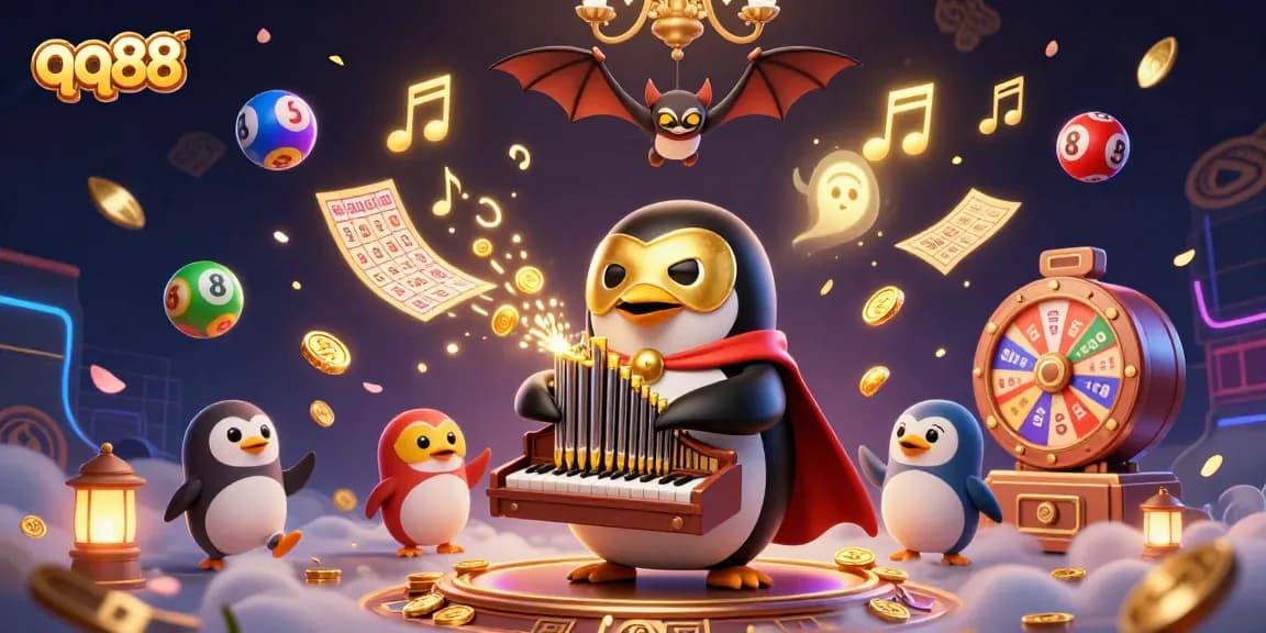 Experience the excitement of qq88 with dynamic gaming elements and vibrant characters in an immersive casino scene.