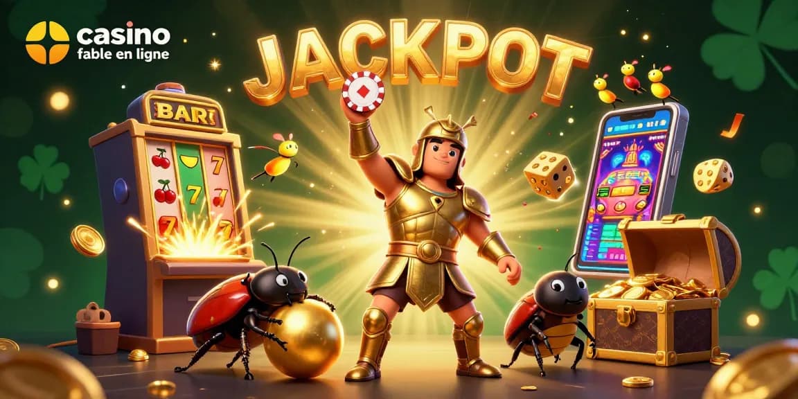 Découvrez des jeux captivants dans un casino fiable en ligne avec des personnages animés et des symboles de jackpot.