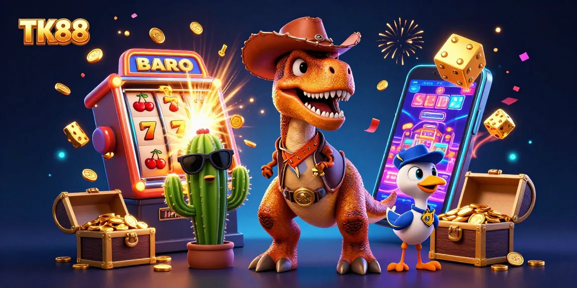 Experience exciting gaming at TK88 with vibrant slots, dynamic characters, and thrilling action!