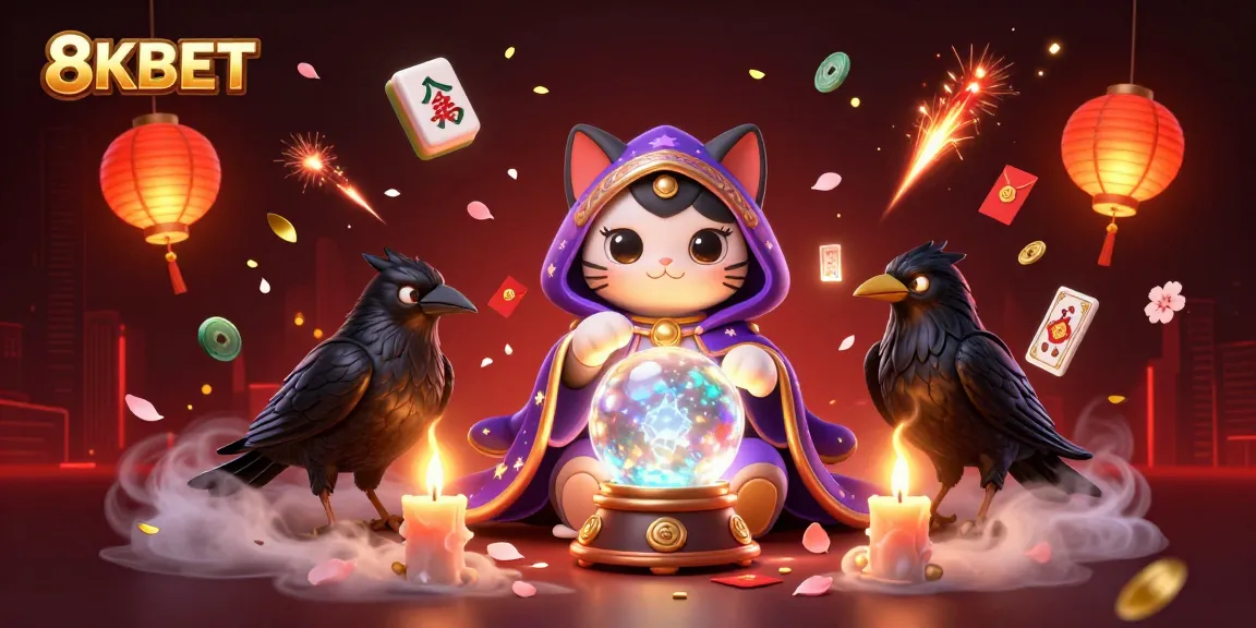 Engage in 8KBET's thrilling casino adventures with mystical characters and rich gaming elements.