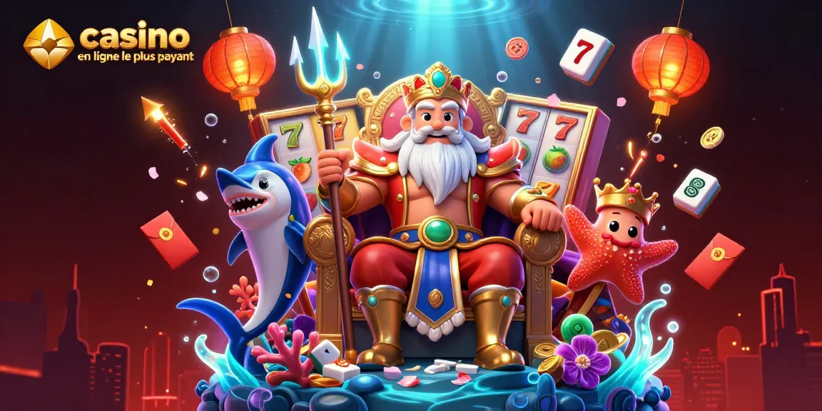 Découvrez le casino en ligne le plus payant avec des rouleaux de machines à sous, des 7 porte-bonheur, et des symboles scintillants dans une ambiance festive.