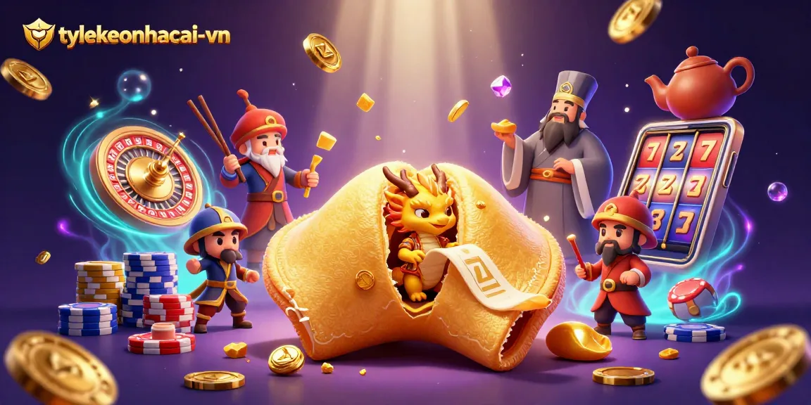 Experience thrilling wins with tylekeonhacai-vn in this vibrant casino scene featuring fortune elements and dynamic gameplay.