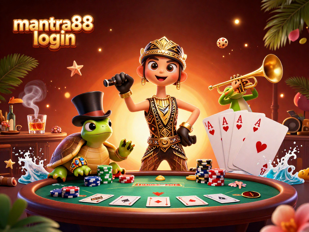 Experience the fun with mantra88 login at the lively speakeasy bar, featuring poker action.