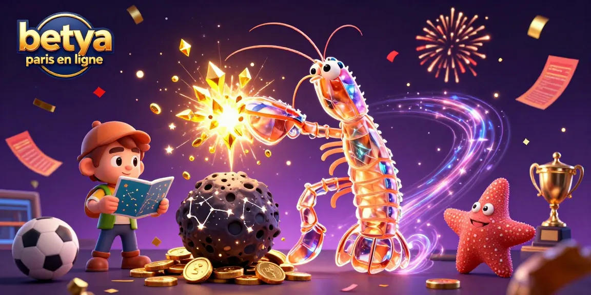 Betya paris en ligne showcases a vibrant sports betting scene with dynamic characters and colorful elements.
