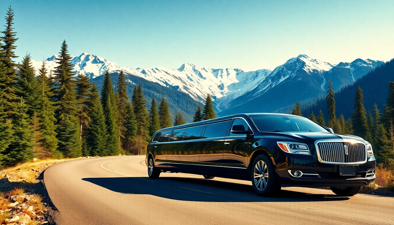 Experience the luxury of a vancouver to whistler limo against stunning mountain scenery.