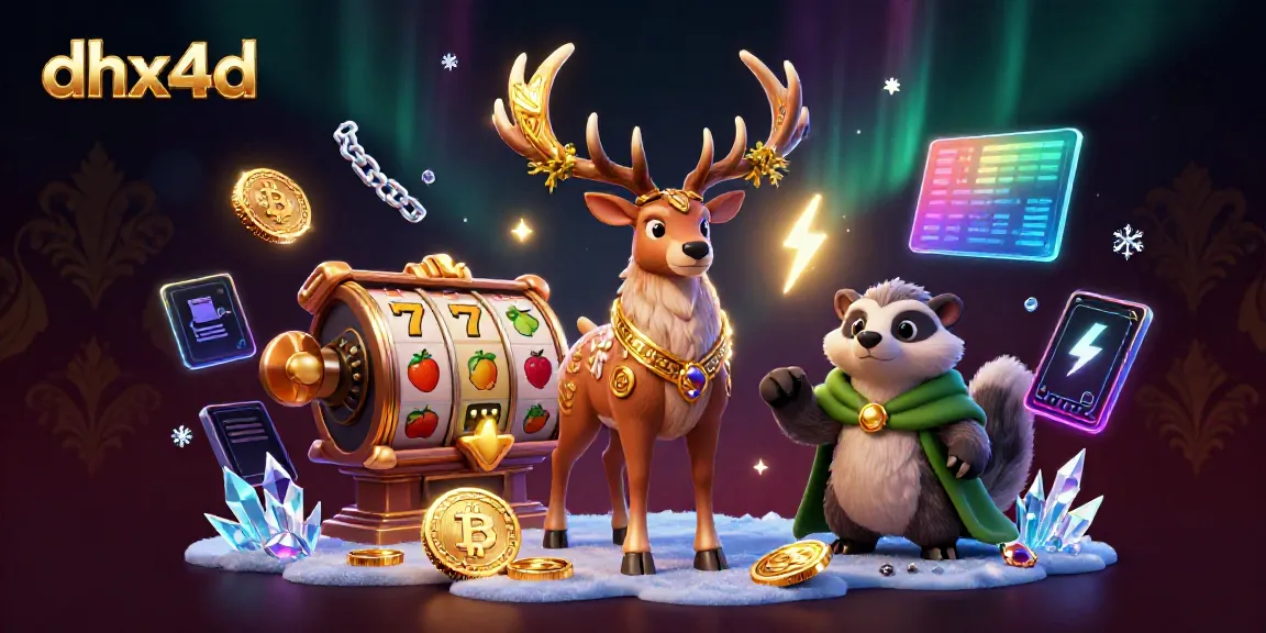 Kemenangan menarik di dhx4d dengan ilustrasi kasino penuh warna yang memperlihatkan kemungkinan jackpot.