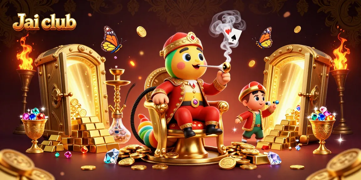 Experience the thrilling games on Jai club with vibrant characters and dazzling casino elements.