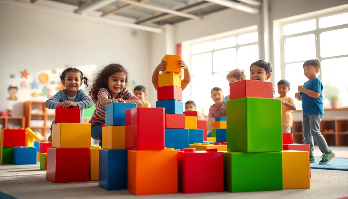 Engage with giant building blocks for epic indoor adventures and discover more playtime possibilities.