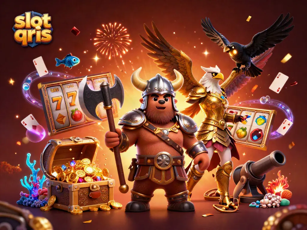 Experience thrilling gameplay at slot qris with vibrant visuals and engaging characters.