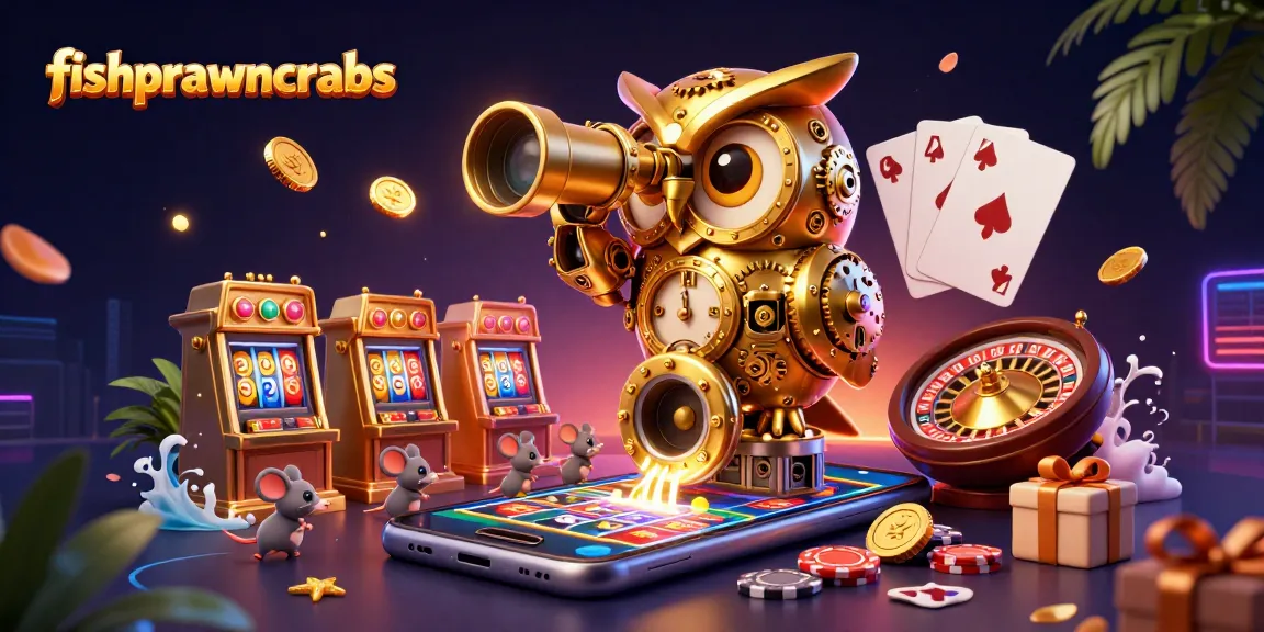 Experience thrilling fishprawncrabs gaming moments with vibrant casino action and animated characters.