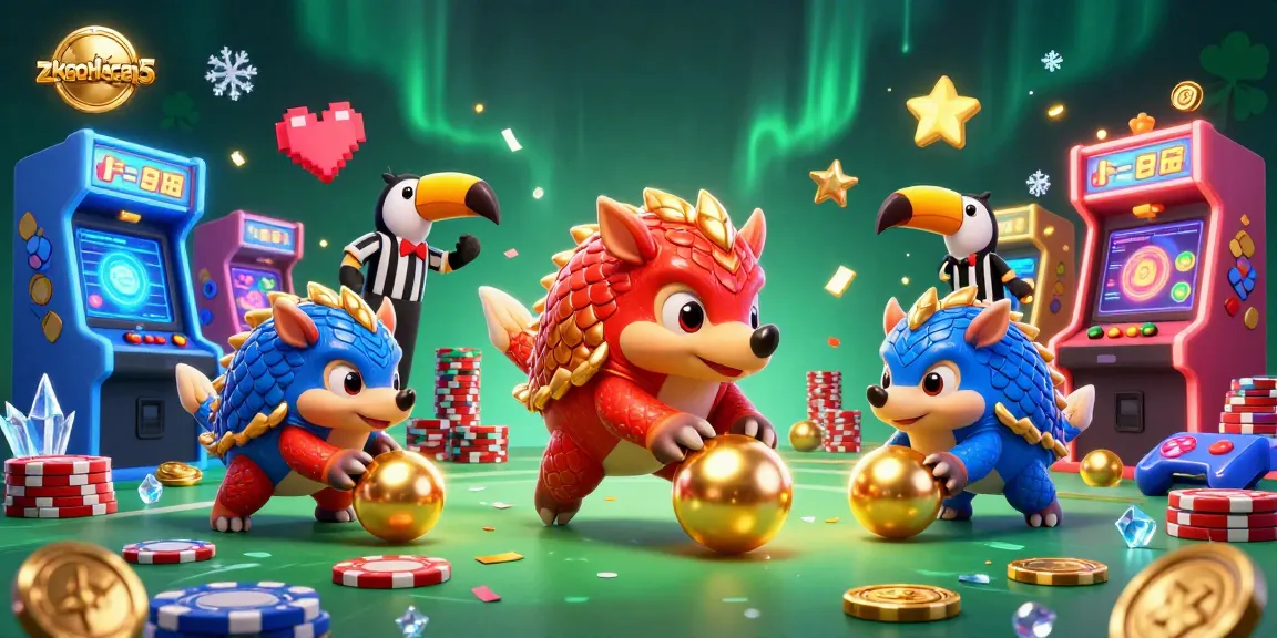 zkeonhacai5 rivals clash in a vibrant 3D casino arcade showdown filled with poker chips