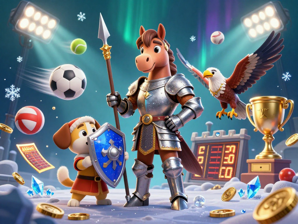 shashel knights conquer the gaming arena with flying sports elements and dynamic betting action.