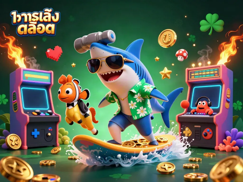 ทดลองเล่นสล็อตฟรีในคาสิโนออนไลน์ที่น่าตื่นเต้นด้วยภาพ 3D ของมังกรในเสื้อเชิ้ตฮาวาย