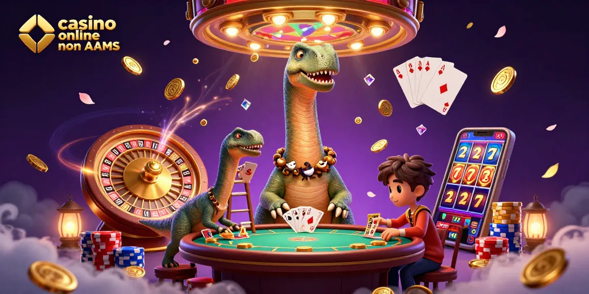 Gioca nei migliori casinò online non AAMS con offerte incredibili e vincite veloci.