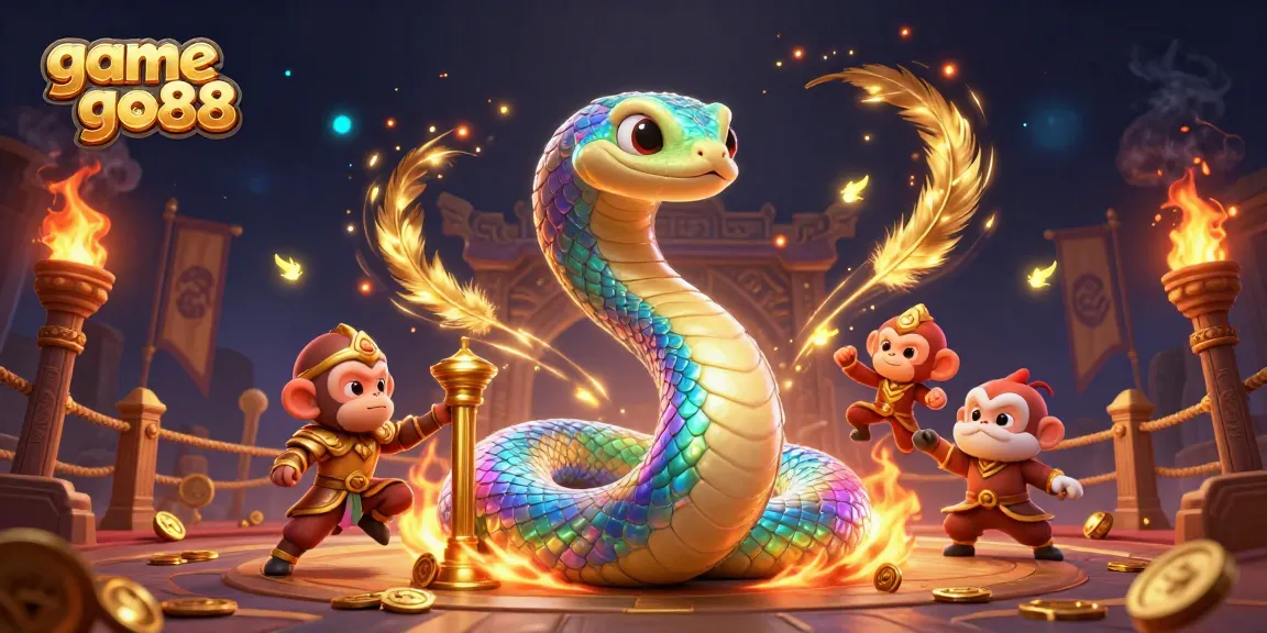 Engage in game go88 excitement with enchanting visuals of vibrant casino elements and characters.