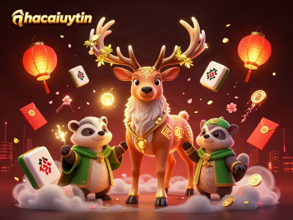 Experience the magic of gambling with nhacaiuytin in this captivating scene of celebration.