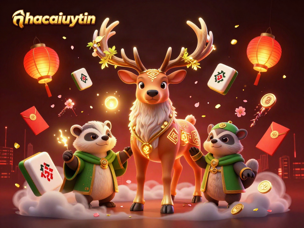 Experience the magic of gambling with nhacaiuytin in this captivating scene of celebration.