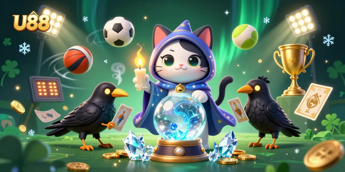 Experience thrilling gameplay with U888’s vibrant casino illustration featuring enchanting characters and dynamic game elements.