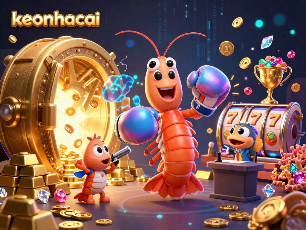 Experience thrilling wins with keonhacai featuring vibrant gambling action and treasures in rich 3D art.