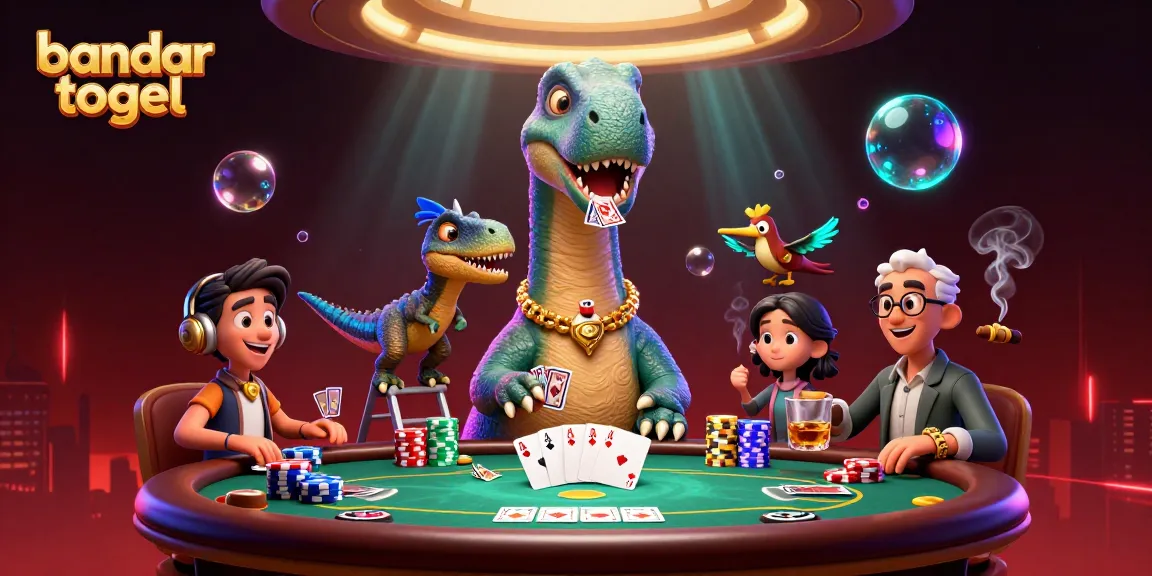 Engage in the excitement of bandar togel at a dynamically portrayed poker scene