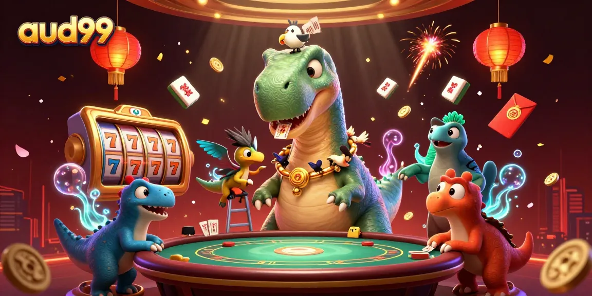 Engage in thrilling online pokies action with aud99 at a vibrant casino scene