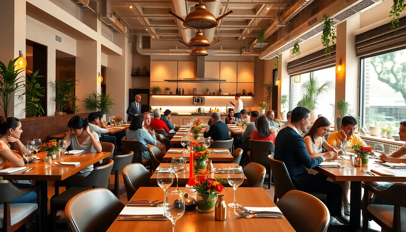 Engage in a vibrant restaurant ambiance featuring slot online themed gourmet dining experience.