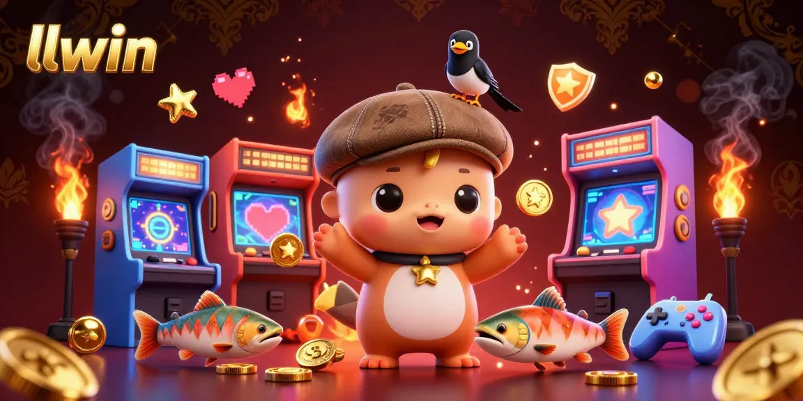 llwin offers a thrilling gaming experience with rich visuals and engaging characters in an exciting casino scene.