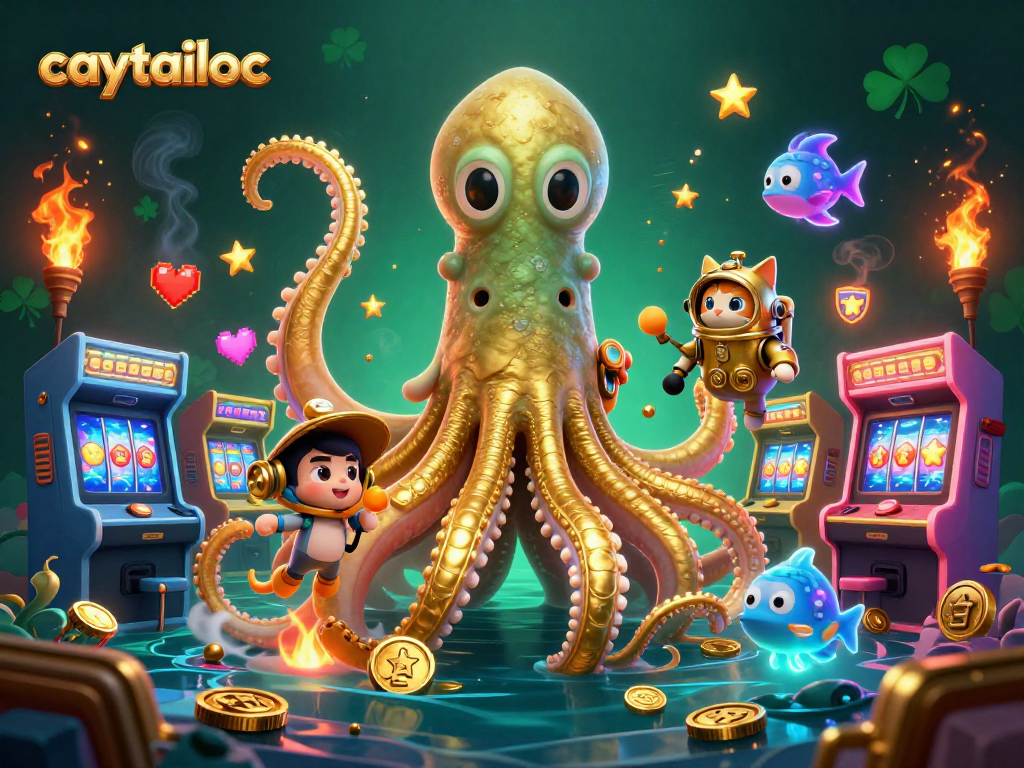 Engage in thrilling fun with caytailoc as you uncover jackpot opportunities in this vibrant casino scene.