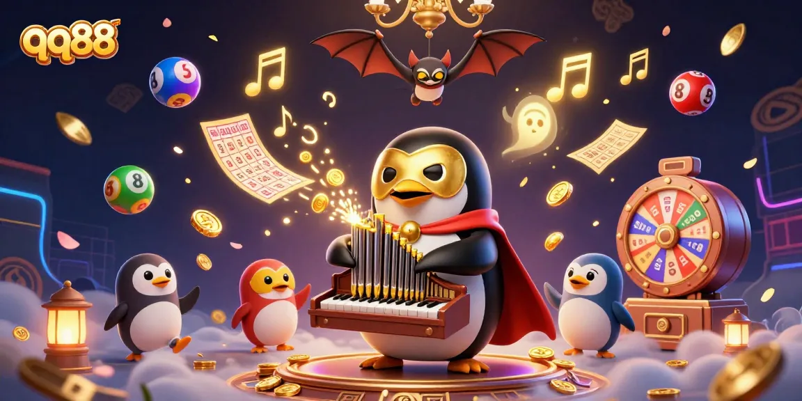 Experience the excitement of qq88 with dynamic gaming elements and vibrant characters in an immersive casino scene.