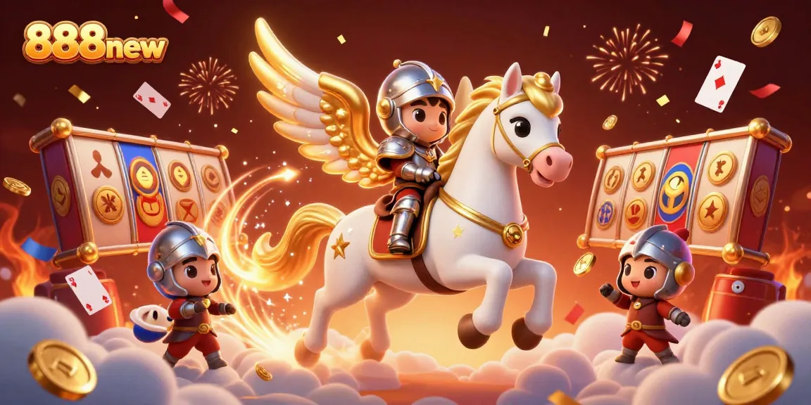 Experience thrilling wins at 888new with a dazzling 3D casino scene featuring extravagant slots and stunning gold coin explosions.
