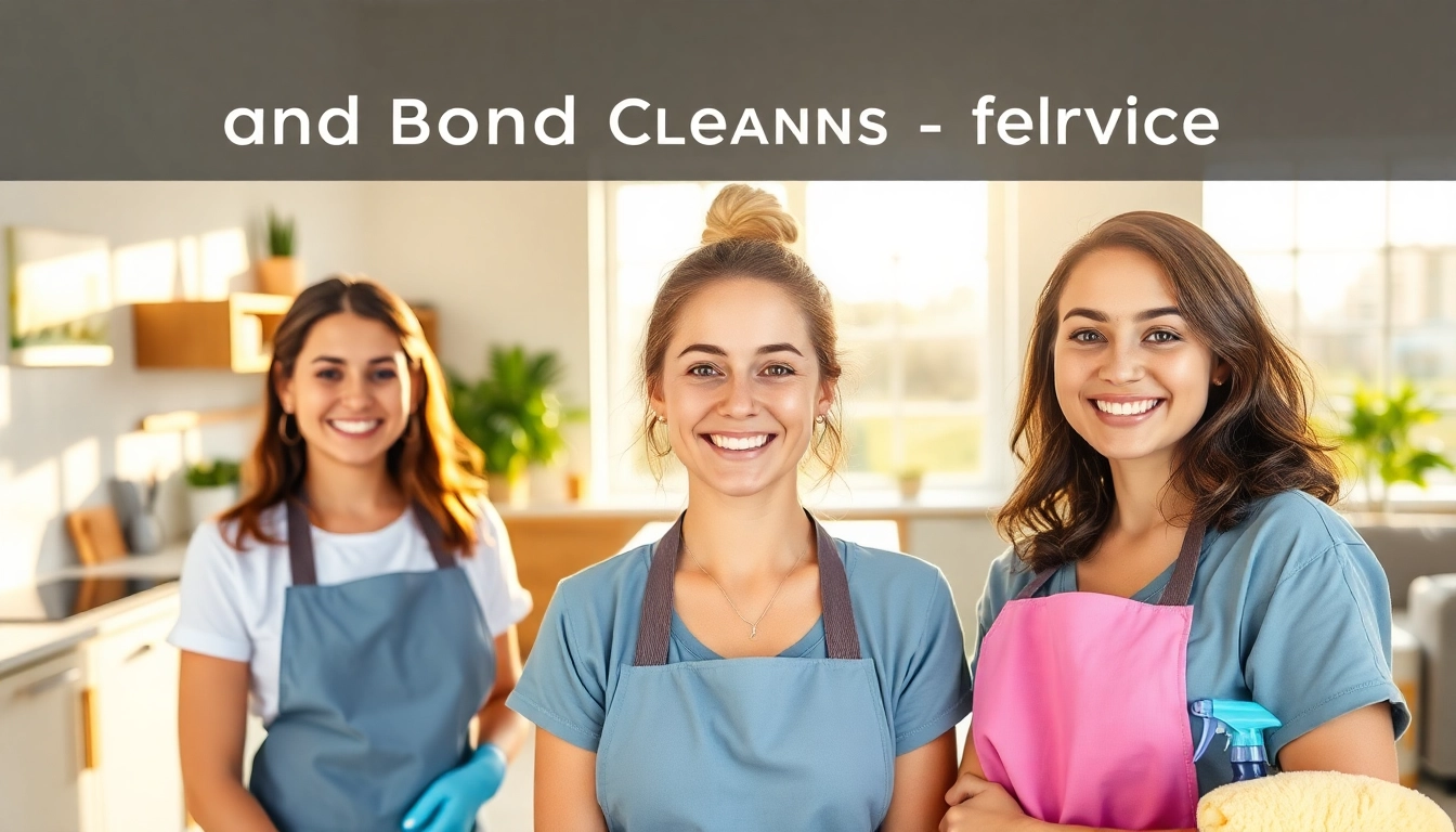 Performing bond cleaning brisbane in a bright home with professional cleaners and a spotless kitchen.
